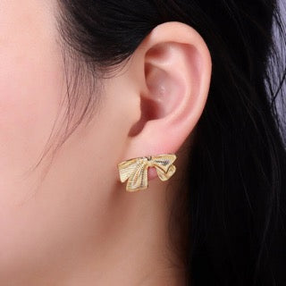 Bow Stud Earrings