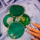Crystal Agate Coaster Set