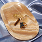 Marble Platter: Orange Calcite